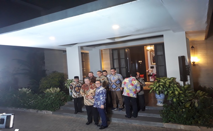 Rombongan Zulhas bertemu SBY
