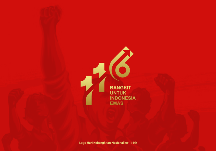 Makna dan Logo Hari Kebangkitan Nasional Ke-116, Menuju Indonesia Emas