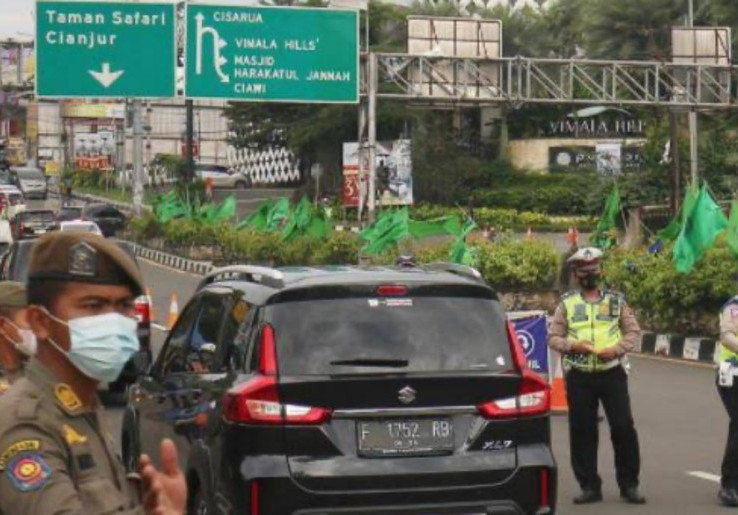 Penerapan One Way di Jalur Puncak Bogor Dilakukan Situasional