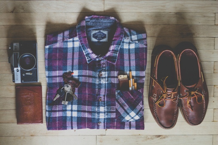 Kemeja bahan flannel. (Foto: Pixabay/Free-Photos)