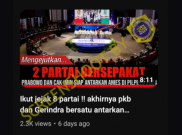 [HOAKS atau FAKTA]: PKB dan Gerindra Bersatu Dukung Anies Baswedan