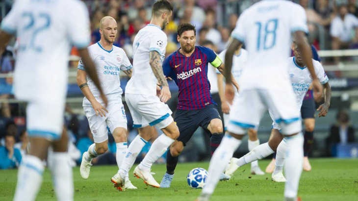 Usai Barcelona Tekuk PSV, Lionel Messi Torehkan 6 Catatan Fenomenal