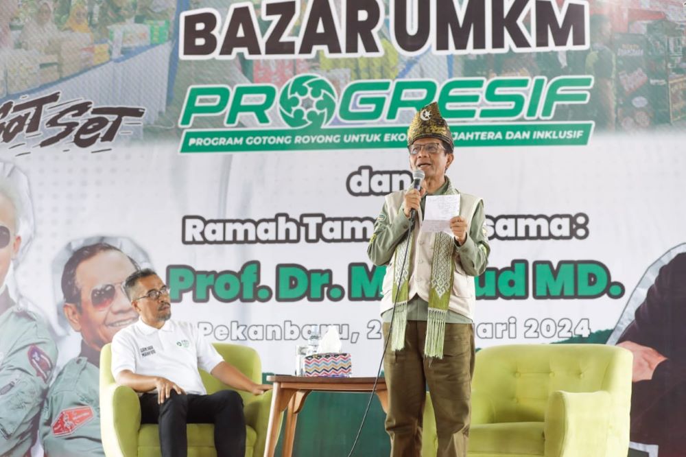 Mahfud MD Tawarkan Program Ekonomi Inklusif Bagi UMKM