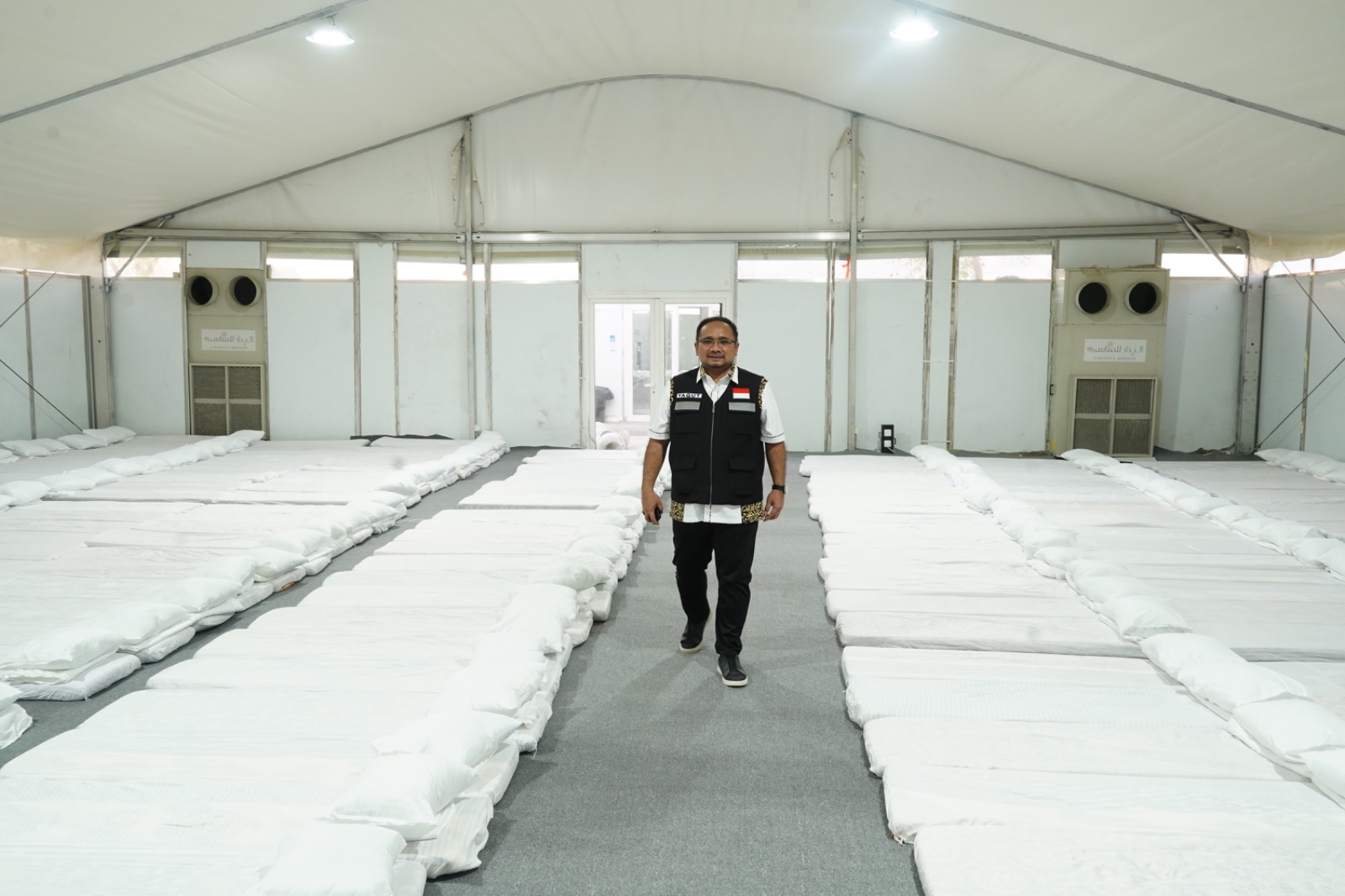 Menag Sebut Tenda di Arafah Lebih Bagus, Dilengkapi Charger Magnetic