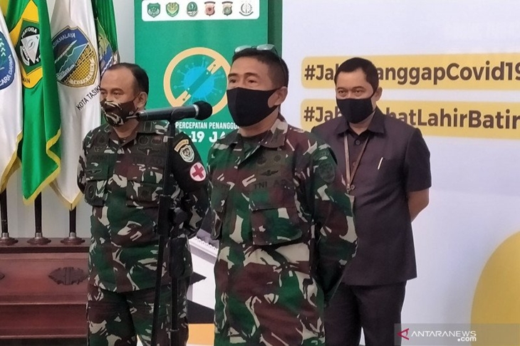 Kepala Penerangan Komando Daerah Militer (Kapendam) III/Siliwangi, Kolonel FX Sri Wellyanto. (ANTARA/Bagus Ahmad Rizaldi)
