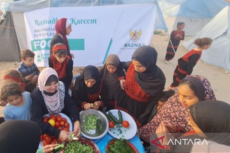 Baznas Kirim Bantuan Makanan Siap Saji Selama Ramadan ke Rafah