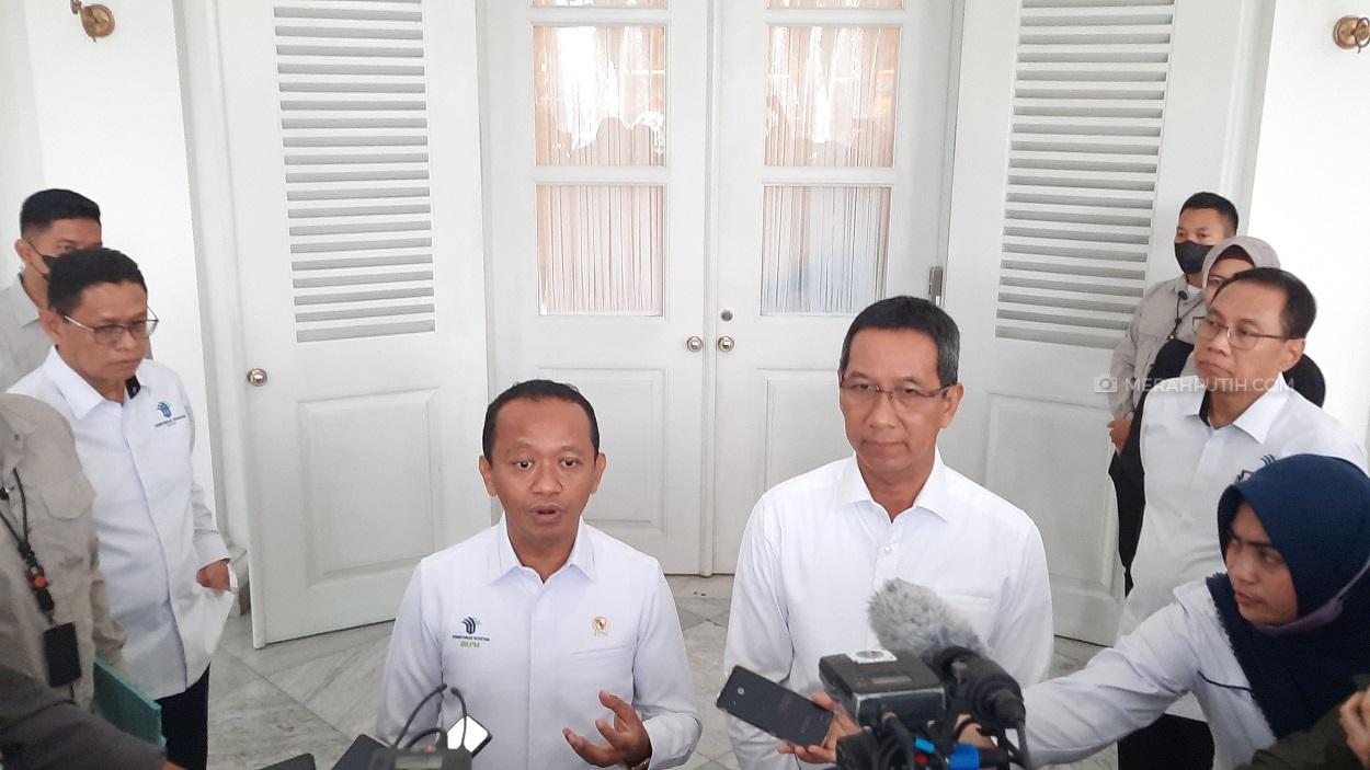 Menteri Bahlil Puji Pj DKI 1: Komunikasi Kementerian dengan DKI Bagus