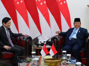 Momen Hangat Presiden Prabowo Subianto Terima Kunjungan PM Singapura Lawrence Wong
