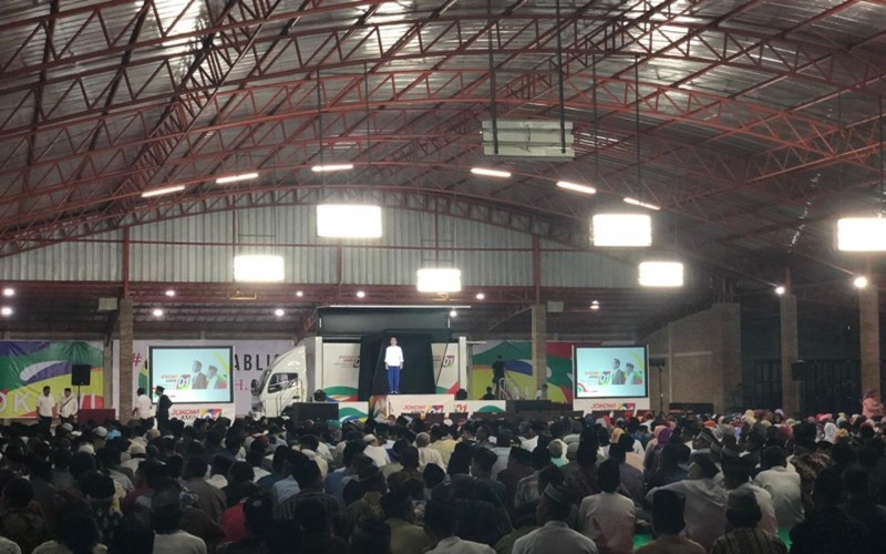 Sapa Warga di Daerah, TKN Hadirkan Teknologi Hologram Kampanye Jokowi