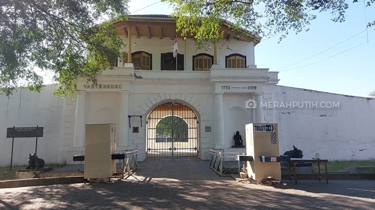 Benteng Vastenburg berstatus Benda Cagar Budaya. (MP/Ismail)
