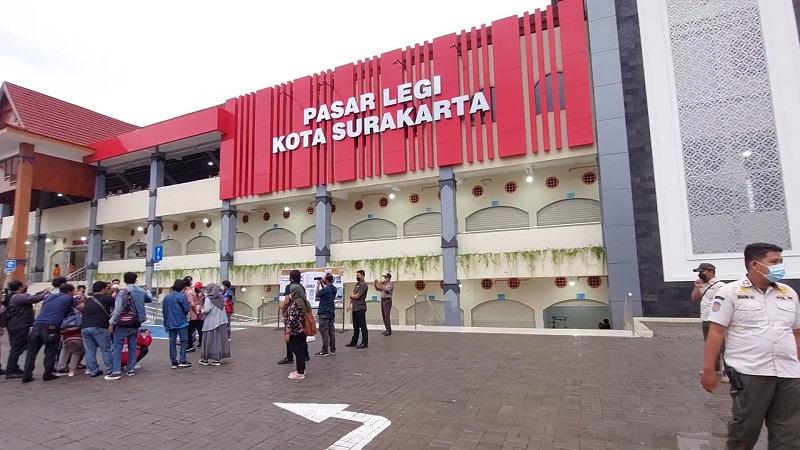 Pasar Legi Solo. (Foto: MP/ Ismail)