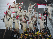 SEA Games 2025 Thailand: Aksi Defile Kontingen Indonesia dalam Closing Ceremony