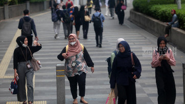 Suasana Masa Tenang Pilkada Serentak 2024 di Jakarta