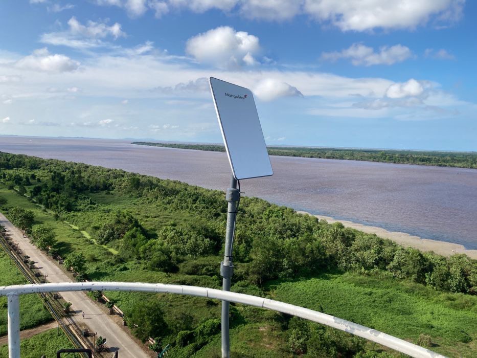 MangoStar Telkomsat Mudahkan Layanan Perbankan Digital di Pulau Sambu
