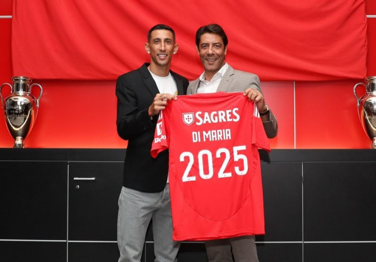Angel Di Maria Perpanjang Kontrak dengan Benfica hingga 2025