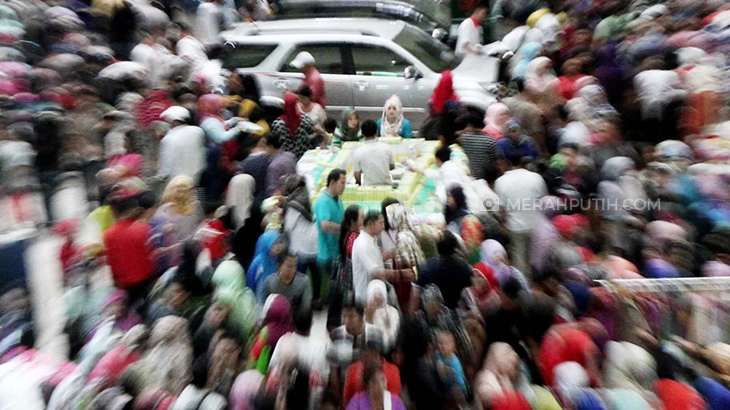 Kondisi pasar Tanah Abang