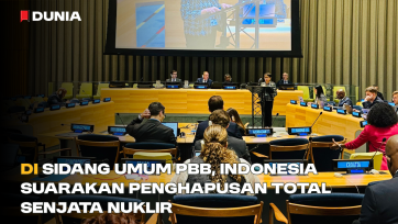 Di Sidang Umum PBB, Indonesia Suarakan Penghapusan Total Senjata Nuklir