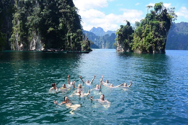 Khok Sok tempat yang indah untuk berenang. (Foto: instagram.com/grabatour)