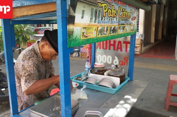 Penjual Tahok Tinggal Tiga Orang di Kota Solo