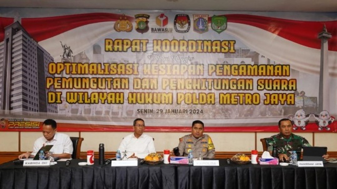 Rakor Pemilu 2024 di Jakarta, Kapolda Metro Jaya: Jangan Remehkan Situasi Sekarang