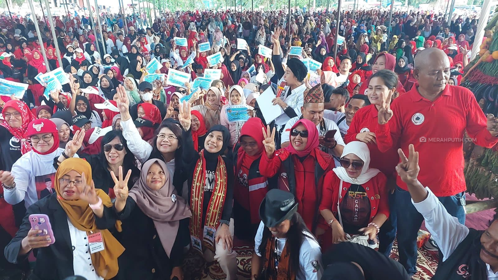 Relawan Wanita Tani di Lampung Deklarasi Dukung Ganjar-Mahfud