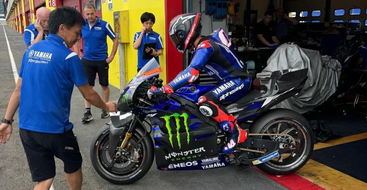 Yamaha Terus Kembangkan Mesin V4 untuk Motor MotoGP