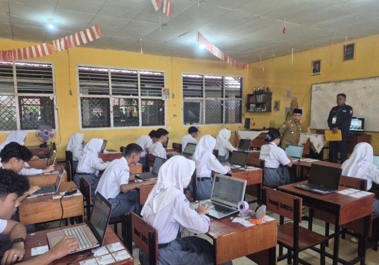  1,9 Juta Siswa Lakukan Tes Kemampuan Akademik, Sebagian Dengan Metode Semi Daring