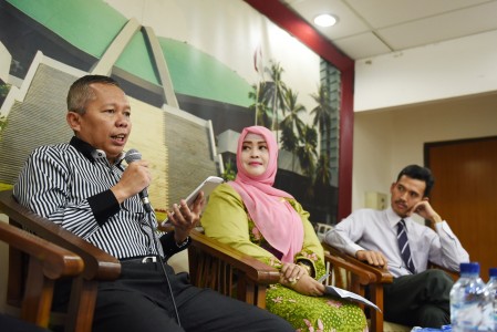 Fahira Idris di Kompleks Parlemen