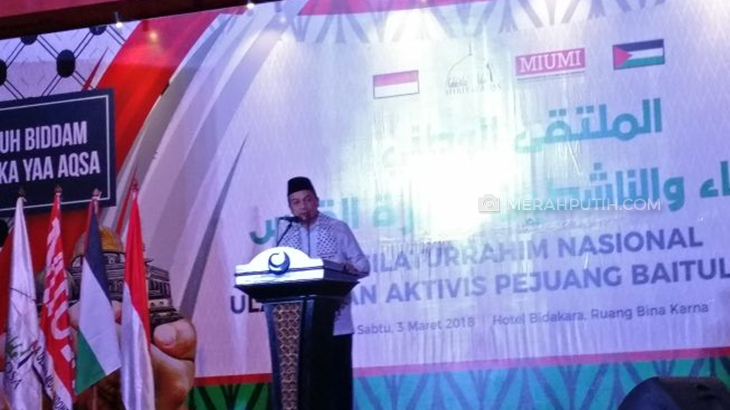 Silaturahim Nasional Ulama dan Pejuang Baitul Maqdis Digelar di Jakarta