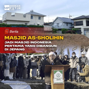 Masjid As-Sholihin Jadi Masjid Indonesia Pertama yang Dibangun di Jepang