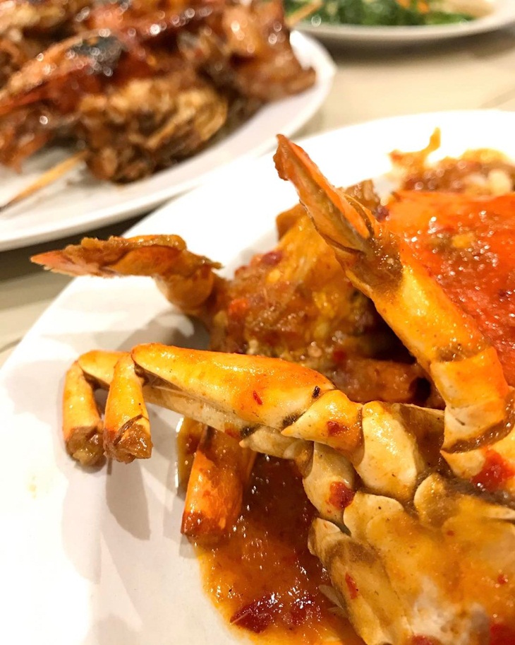Seafood di Jumbo Kakap. (Foto: instagram.com/instagram.com/dhirejazsachapurnama)