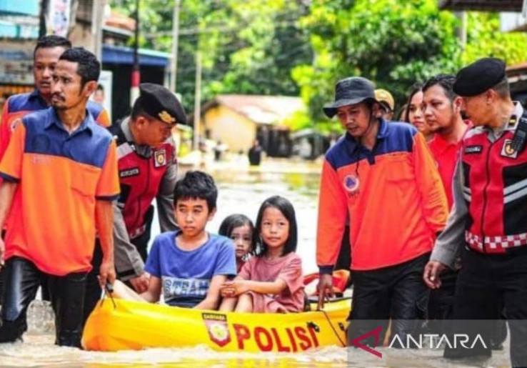 2.921 Rumah di Kota Tebing Tinggi Terendam Banjir 1 Meter,  10.586 Jiwa Terdampak