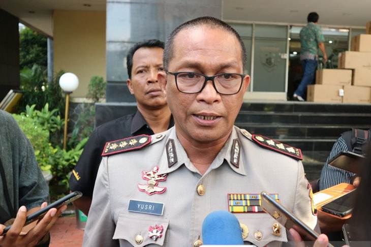 Kepala Bidang Humas Polda Metro Jaya Komisaris Besar Polisi Yusri Yunus. ANTARA/Fianda Rassat