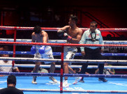 Superstar Knockout: Leonardo Yordan Kalahkan Petinju Kazakhstan Termizan Baimolda