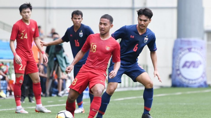 Timnas Indonesia U-23 Takluk 1-2 dari Thailand di Merlion Cup 2019