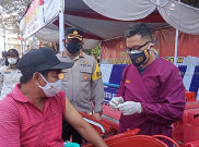 Patuhi Perintah Kapolri, Polresta Surakarta Operasikan Pos PPKM di Pasar Klewer