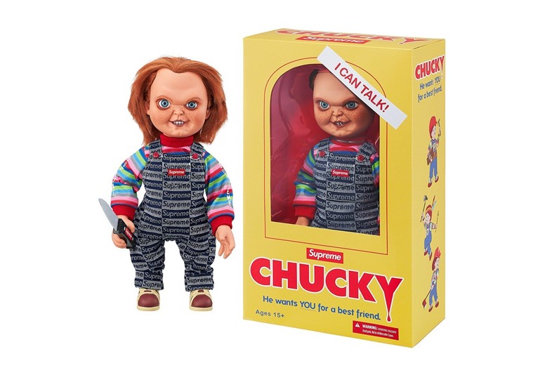 Chucky doll x Supreme. (Foto Dazed)