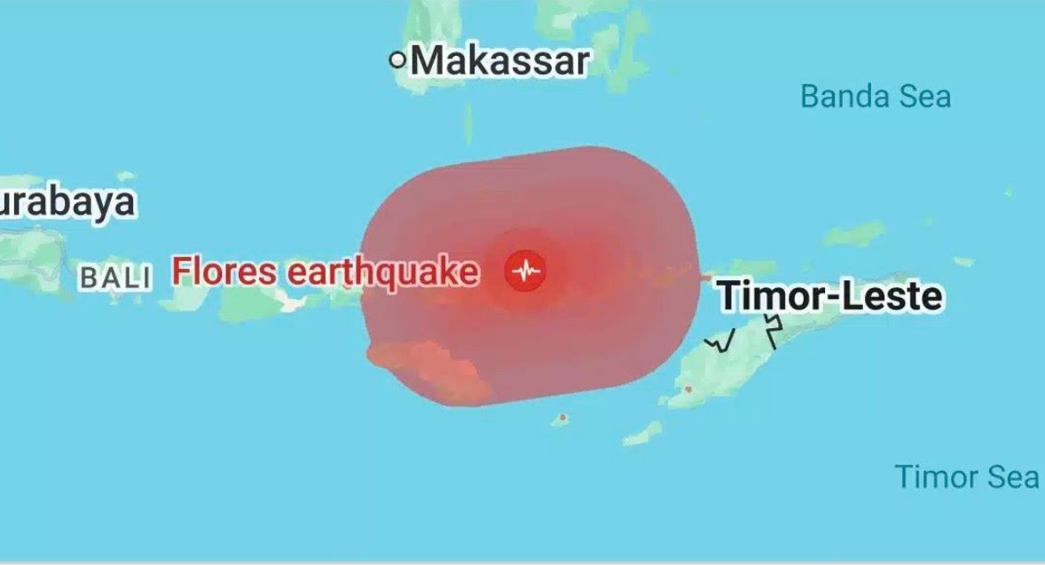 Pagi Ini NTT Diguncang Sejumlah Gempa, BMKG Pastikan Tak Terjadi Tsunami