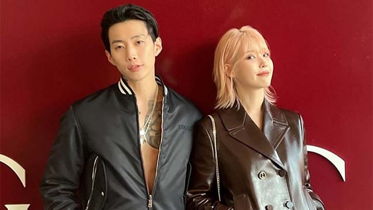 Inspirasi Gaya IU dan Jay Park di Acara Gucci Fall/Winter 2024