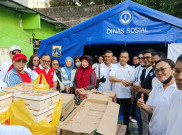 Korban Kebakaran Rumah di Gambir  Terima Bantuan Sosial dari GNTI