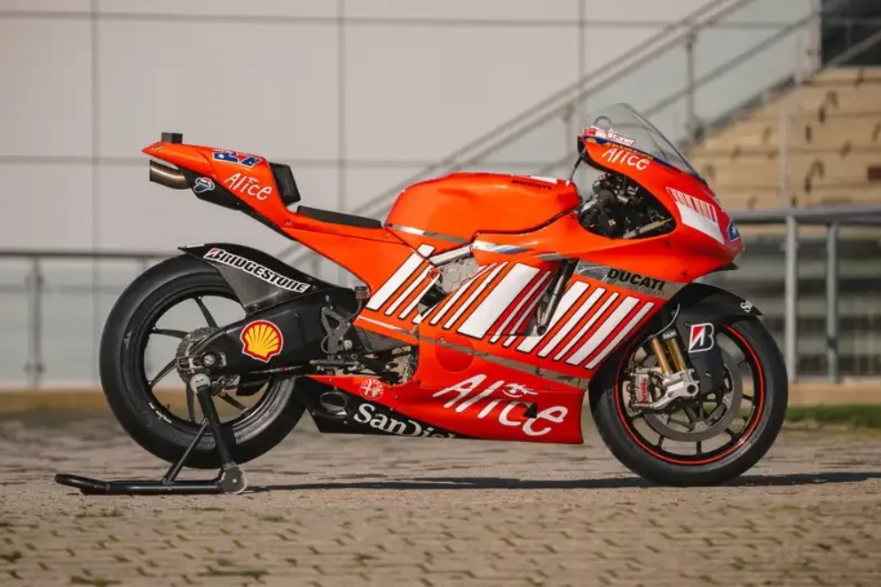 Ducati GP7 Eks Casey Stoner Terjual Seharga Lebih dari Rp 8 Miliar