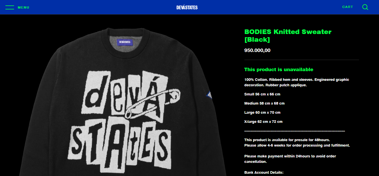 sweater Deva States