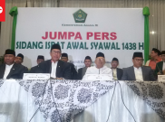 Pemerintah Tetapkan 1 Syawal 1438 Besok