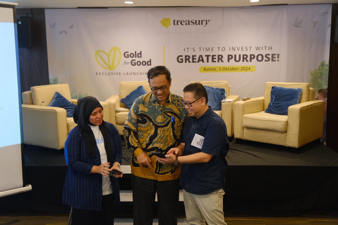 Berfaedah, Investasi Emas Sekaligus Berbagi Bersama Treasury