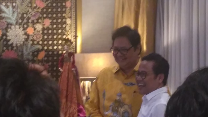 Airlangga Hartarto dan Cak Imin