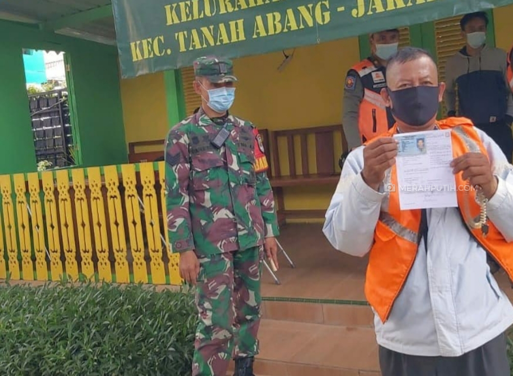 Puluhan Orang di Tanah Abang Ditindak karena Langgar Protokol Kesehatan