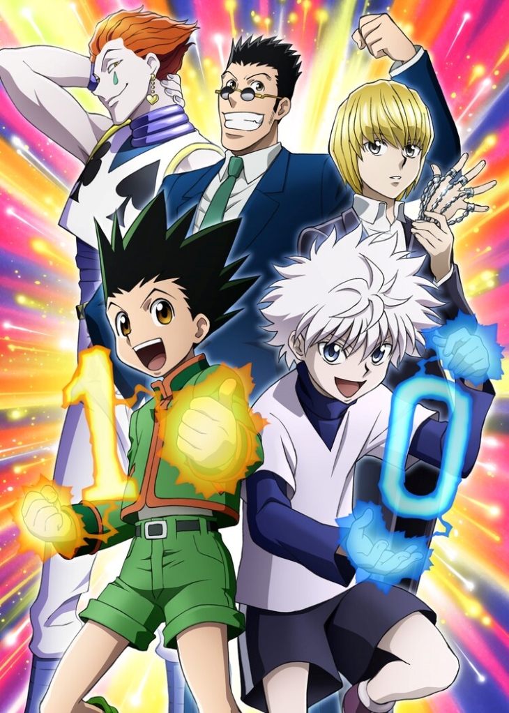 Wahana itu mereka buat dalam rangka perayaan ulang tahun ke 10 dari anime yang ditulis Yoshihiro Togashi itu. (Foto: Twitter/WSJ_manga)