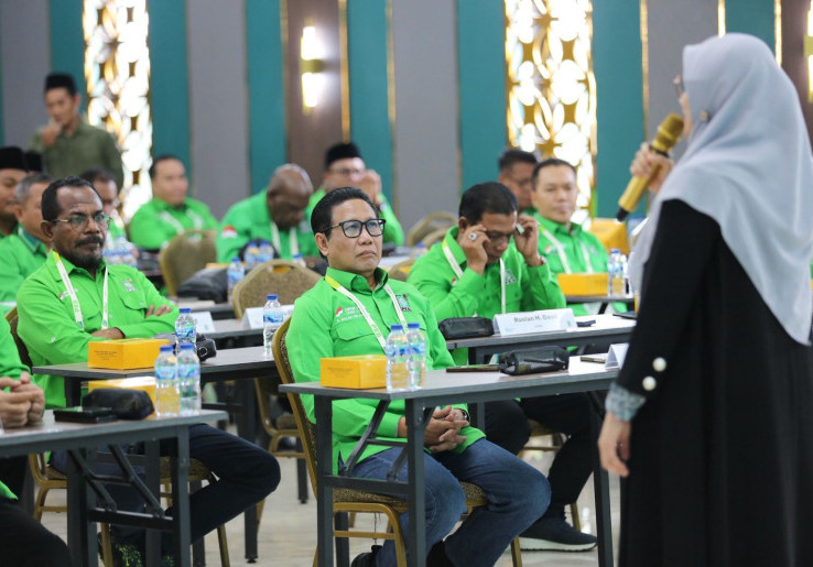 Uji Kelayakan Calon Ketua DPW PKB, Gus Halim Tegaskan Pemimpin Wajib Tahu Diri