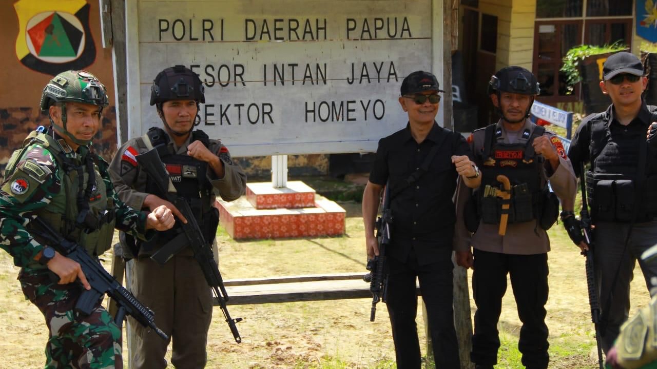 Pangkogabwilhan III Pantau Langsung Situasi Terkini Distrik Homeyo 