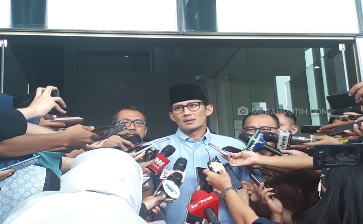 Kata Sandiaga Uno Soal Dugaan Mahar Rp500 M untuk PAN dan PKS